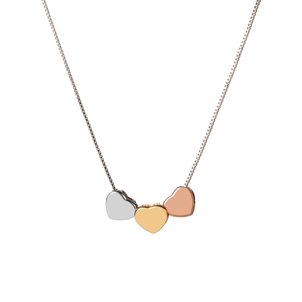 Trio Of Hearts Choker - www.sparklingjewellery.com