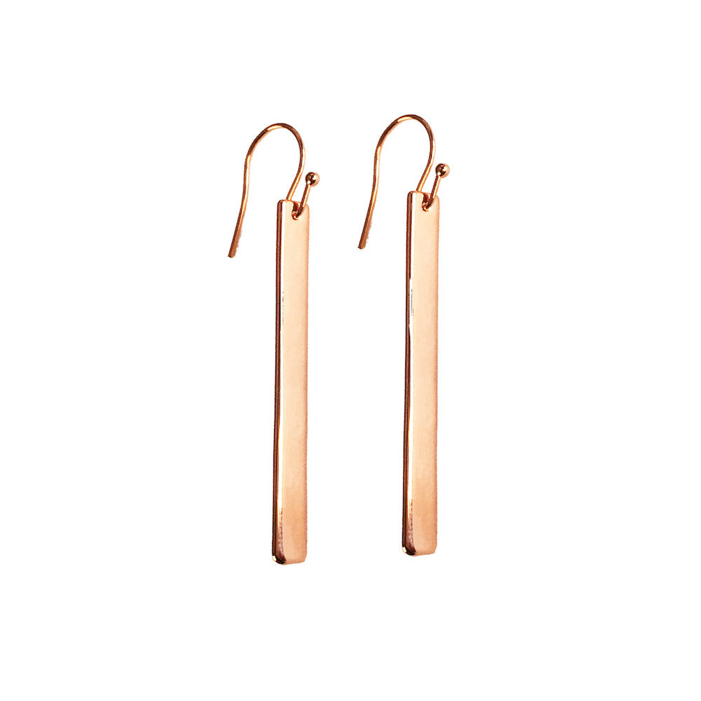 Bar Drop Earrings - www.sparklingjewellery.com