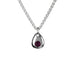 February - Birthstone & Initial Necklace Set - www.sparklingjewellery.com
