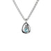 March - Birthstone & Initial Necklace Set - www.sparklingjewellery.com