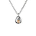 November - Birthstone & Initial Necklace Set - www.sparklingjewellery.com