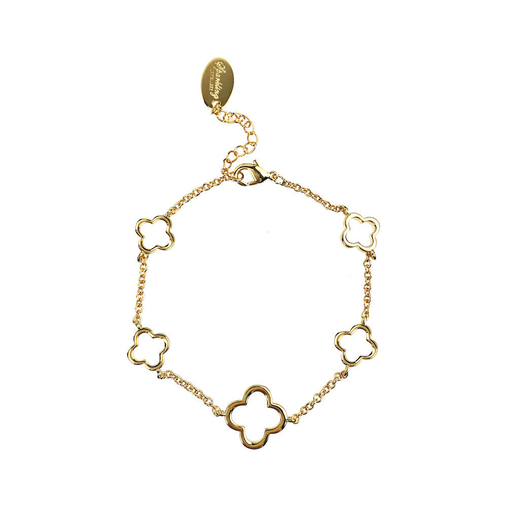 Clover Bracelet - www.sparklingjewellery.com