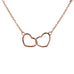 Kismet Two Heart Necklace - www.sparklingjewellery.com