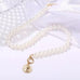 Pearl Coin Necklace - www.sparklingjewellery.com