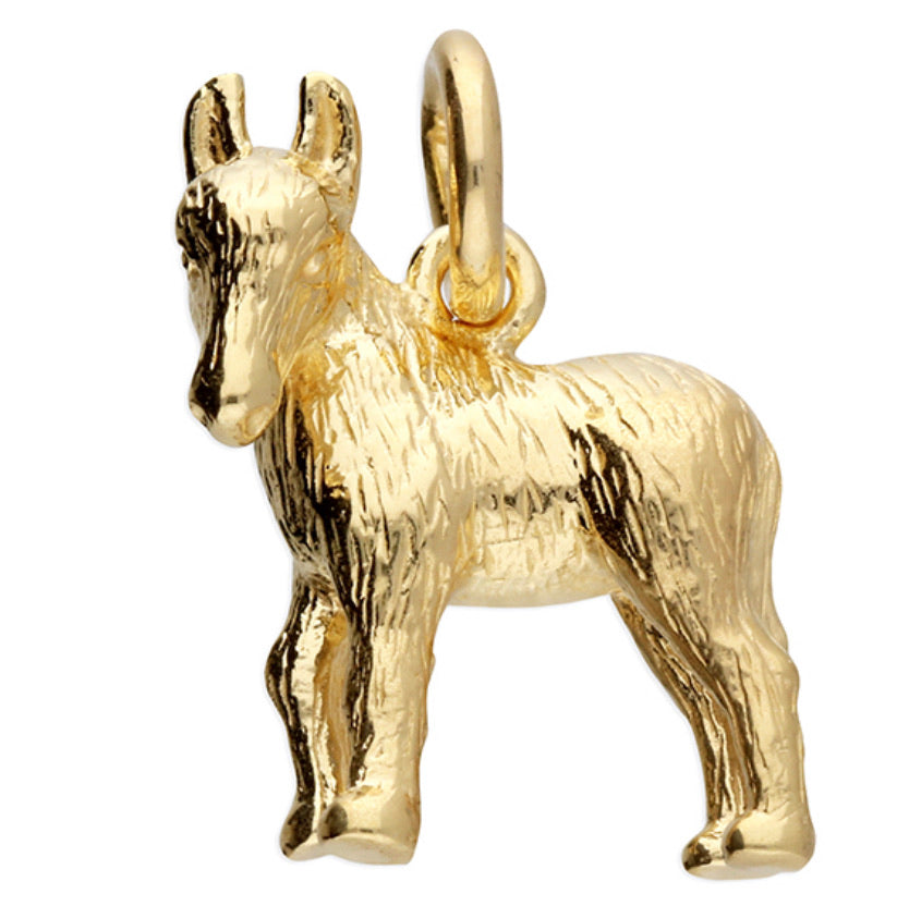 Gold Horse Necklace Limited Edition - www.sparklingjewellery.com