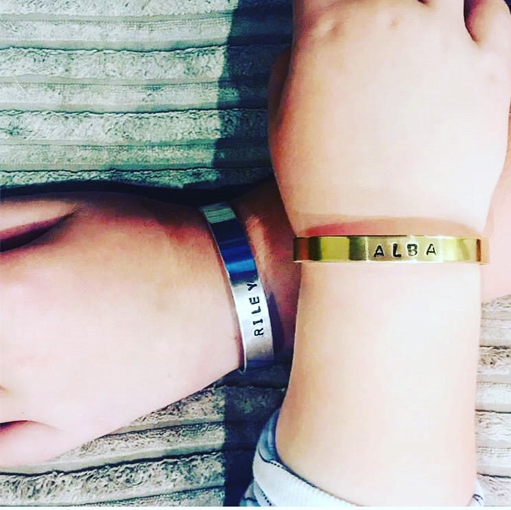 Name Bangles - www.sparklingjewellery.com