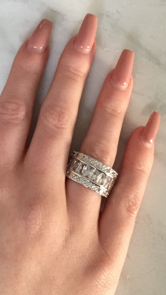 Designer Wedding Ring - www.sparklingjewellery.com