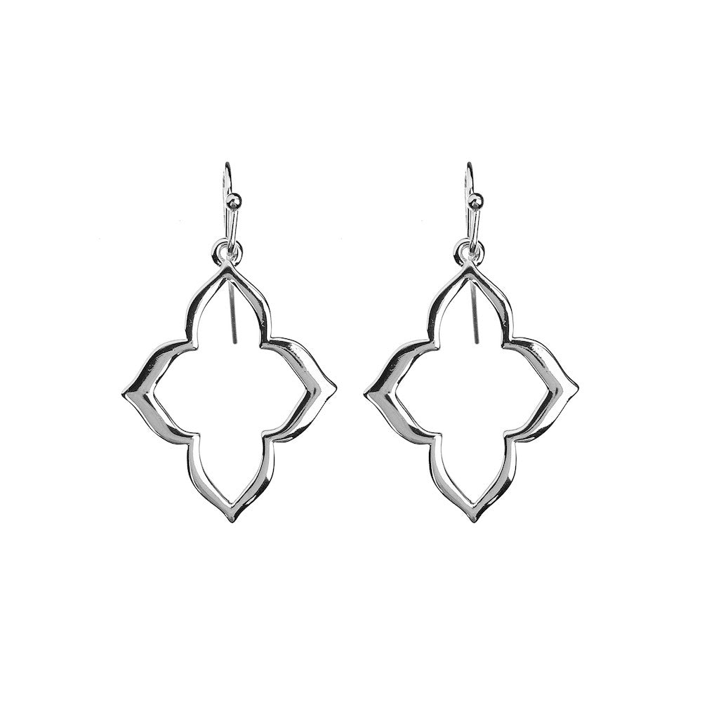 Persian Drop Dangle Earrings - www.sparklingjewellery.com