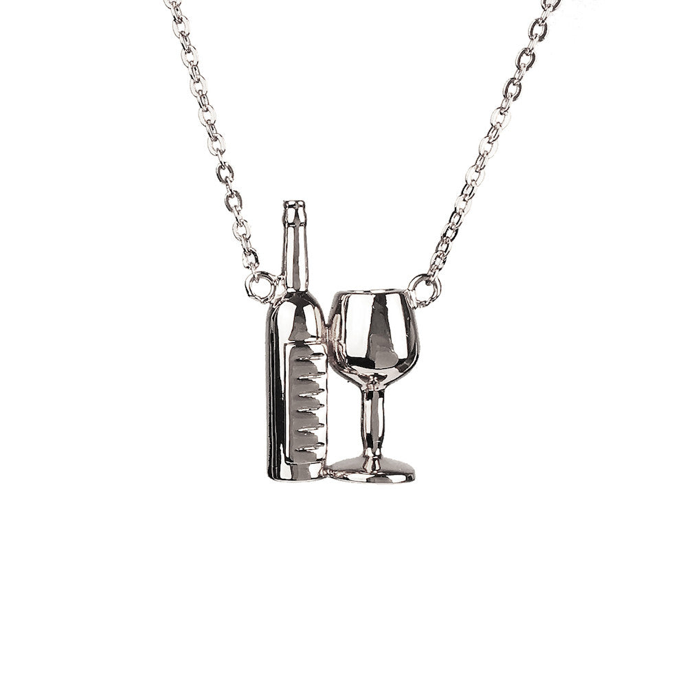 Wine Friendship Necklace - www.sparklingjewellery.com