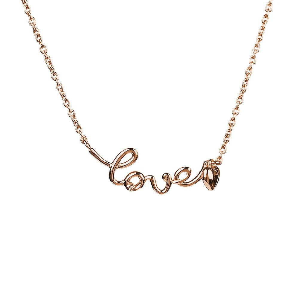 Love Necklace With Heart