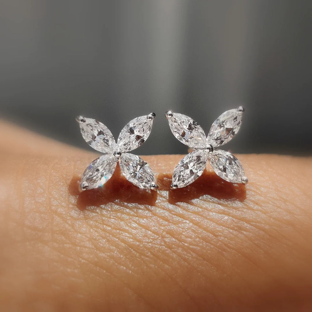 Diamond Earrings - www.sparklingjewellery.com