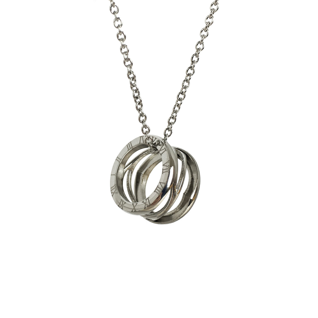 Silver Zero Necklace - www.sparklingjewellery.com