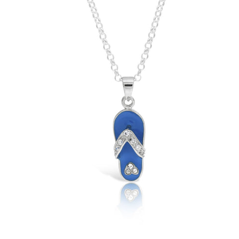 Blue Sandel Pendant - www.sparklingjewellery.com