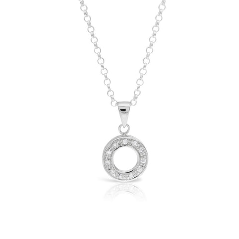 Polo Pendant Silver - www.sparklingjewellery.com