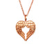 Love Angel Feather Necklace - www.sparklingjewellery.com