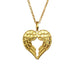 Love Angel Feather Necklace - www.sparklingjewellery.com