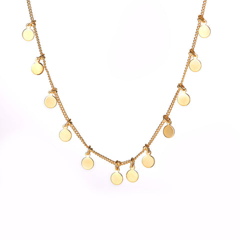 Mirror Disc Choker - www.sparklingjewellery.com