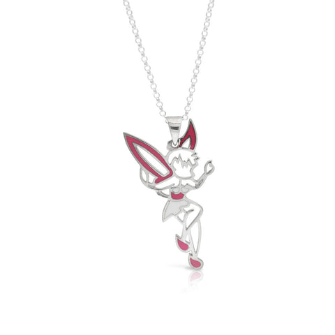 Silver Tinkerbell Pendant - www.sparklingjewellery.com