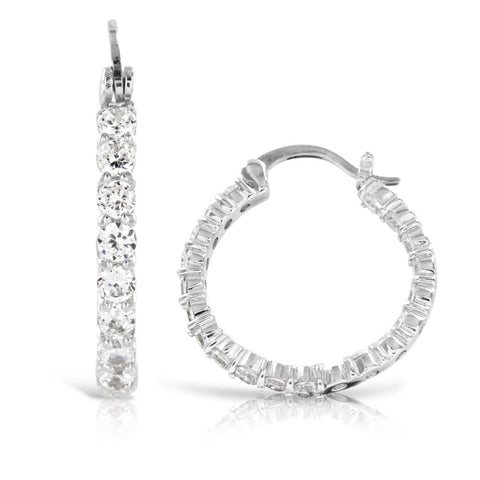 Creole Luxurious Hoop Earrings - www.sparklingjewellery.com