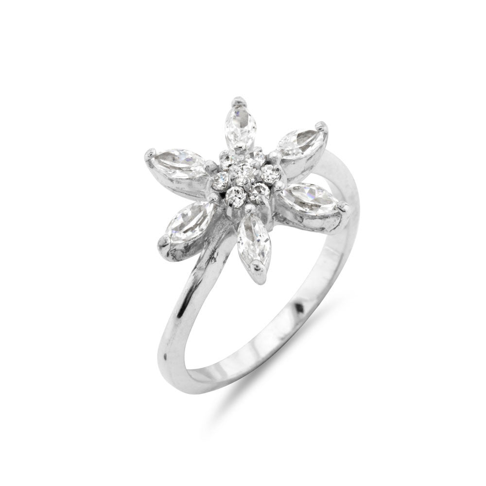 Flower Ring - www.sparklingjewellery.com