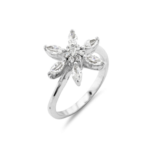 Flower Ring - www.sparklingjewellery.com