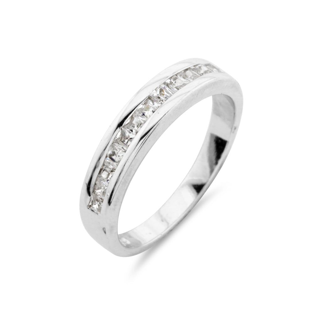 Channel Set Eternity Ring - www.sparklingjewellery.com