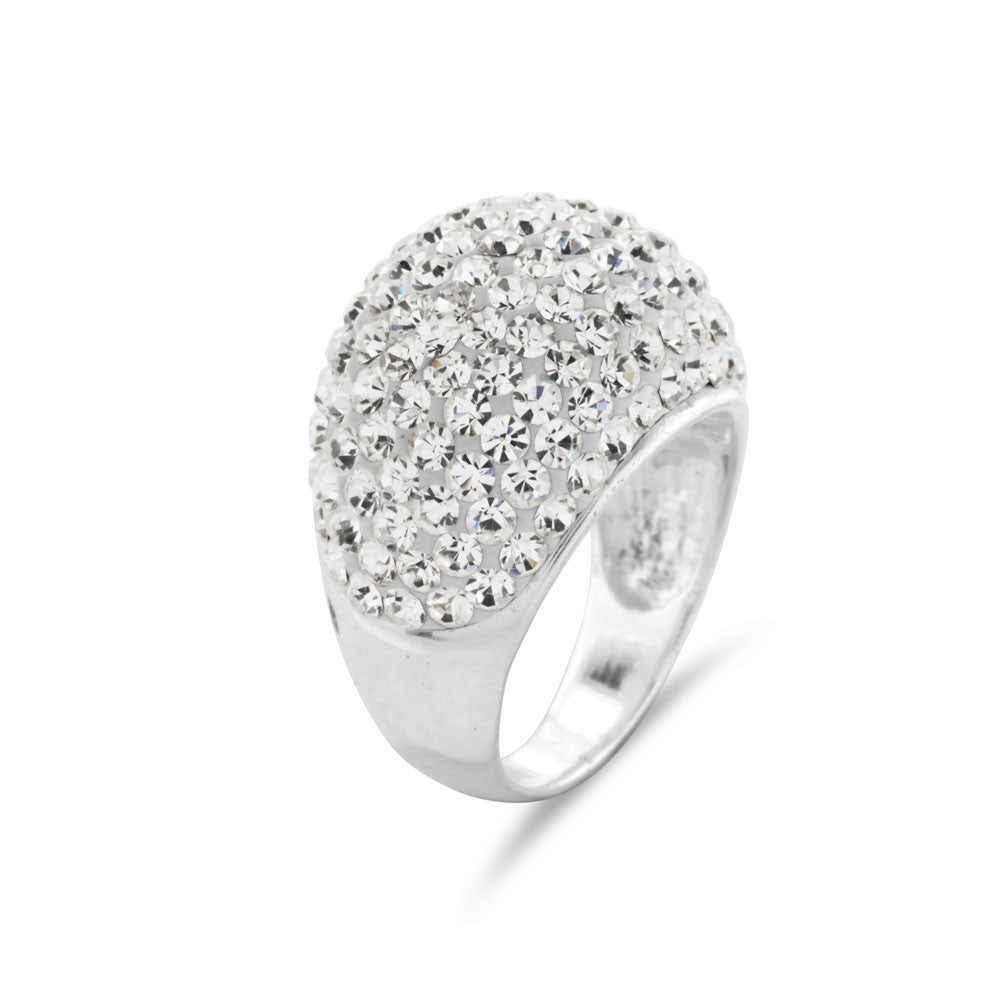 Dome Pave Ring - www.sparklingjewellery.com
