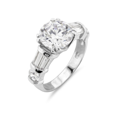Designer Engagement Ring - www.sparklingjewellery.com