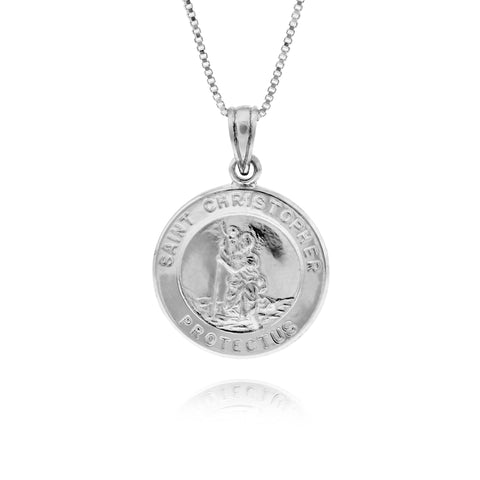 Petite Saint Christopher - www.sparklingjewellery.com