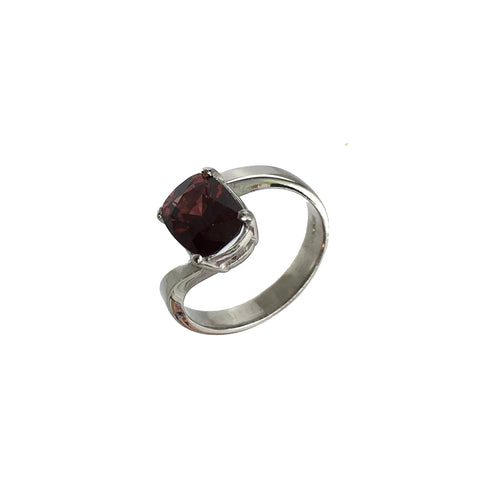 Rhodalite Red Garnet Oval RIng - www.sparklingjewellery.com