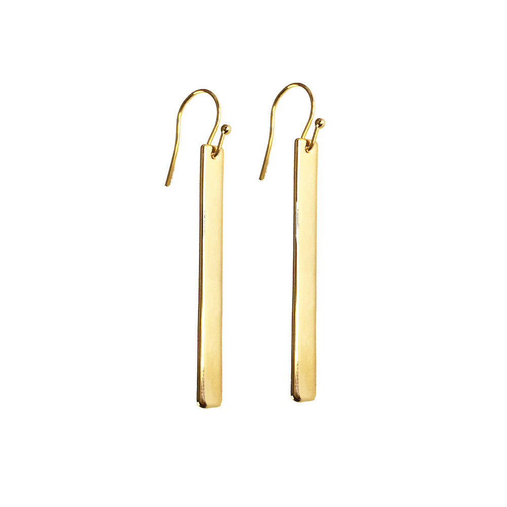 Bar Drop Earrings - www.sparklingjewellery.com