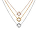 Lucky Clover Layer Necklace - www.sparklingjewellery.com