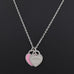 Return to Forever Love New York Heart Necklace - www.sparklingjewellery.com