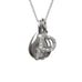 August - Birthstone & Initial Necklace Set - www.sparklingjewellery.com