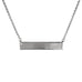 Bar Necklace with Engraving - www.sparklingjewellery.com