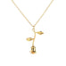 Enchanted Rose Necklace - www.sparklingjewellery.com