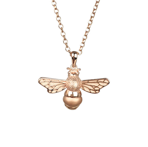 Manchester Bee Necklace - www.sparklingjewellery.com