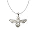 Manchester Bee Necklace - www.sparklingjewellery.com