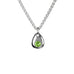 August - Birthstone & Initial Necklace Set - www.sparklingjewellery.com