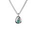 December - Birthstone & Initial Necklace Set - www.sparklingjewellery.com