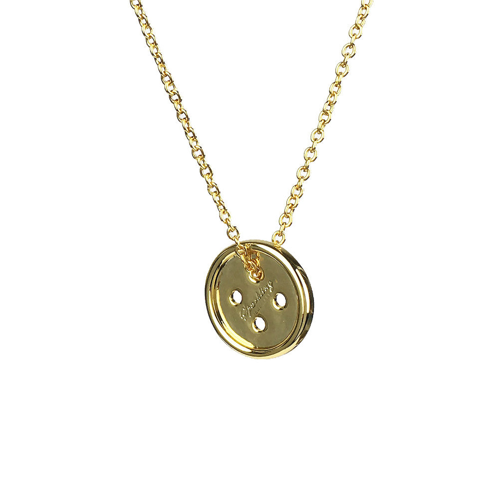 Button Necklace - www.sparklingjewellery.com