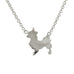 Chihuahua Dog Necklace - www.sparklingjewellery.com