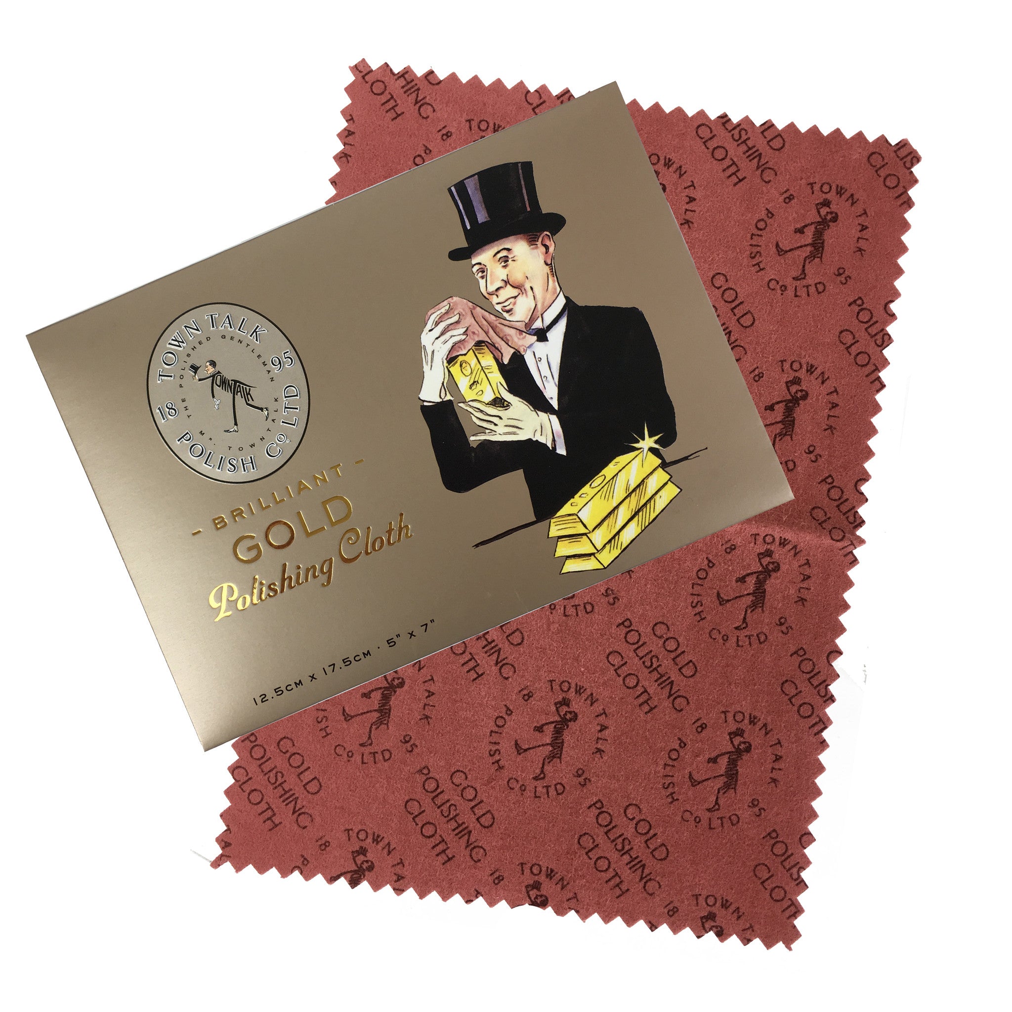 Town Talk Brilliant Gold Polishing Cloth