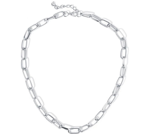 Paper chain necklace - www.sparklingjewellery.com