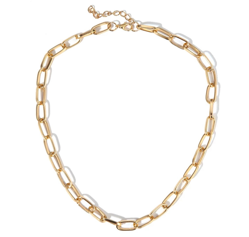 Paper chain necklace - www.sparklingjewellery.com
