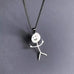 Rap Pack Fingers Up Necklace - www.sparklingjewellery.com