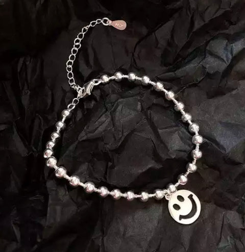 Smiley Face Bracelet - www.sparklingjewellery.com