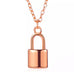 Padlock Necklace - www.sparklingjewellery.com