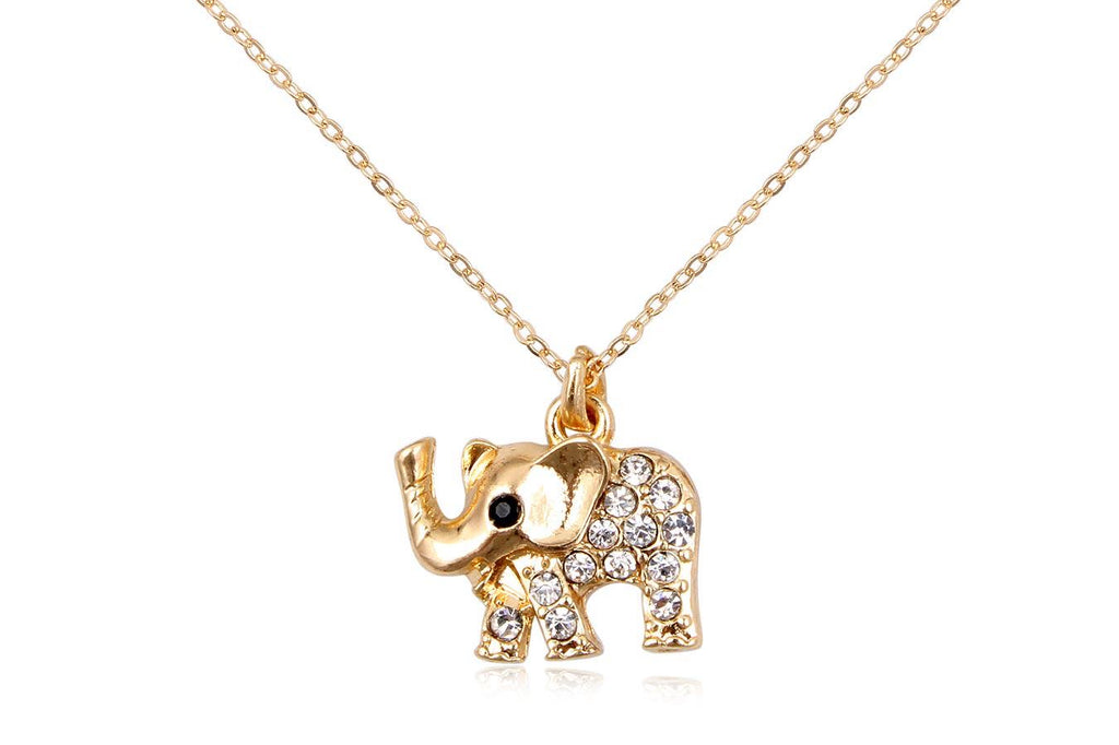 Elephant Necklace - www.sparklingjewellery.com