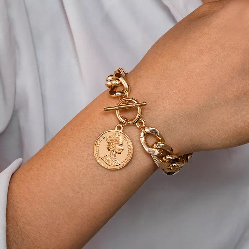 Coin Bracelet – Hazel & Marie